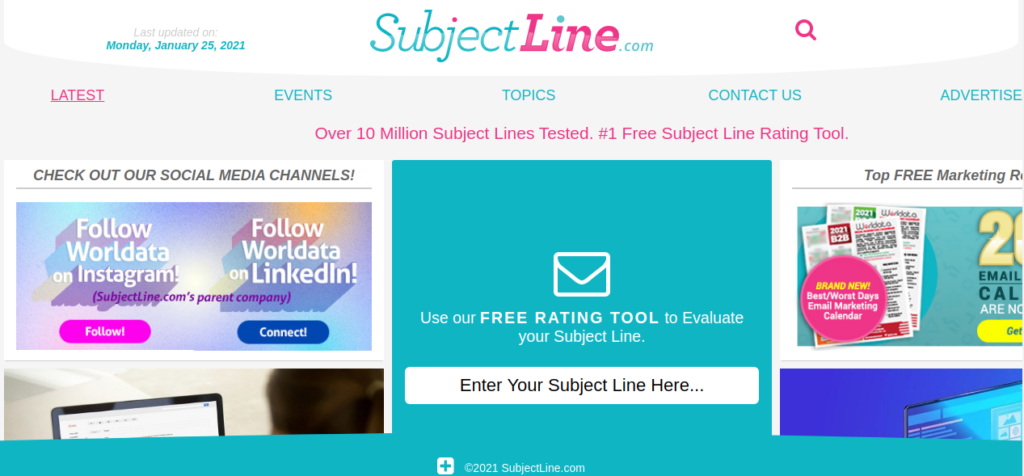 free subject line creator