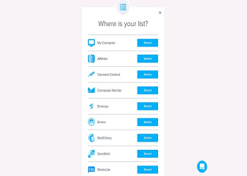 Upload files in acceptable formats.