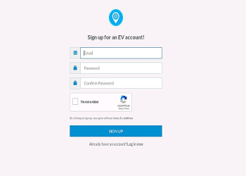 Register with an valid email address.