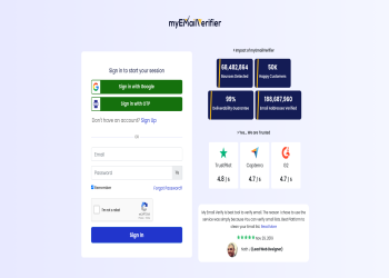 Register with an valid email address.