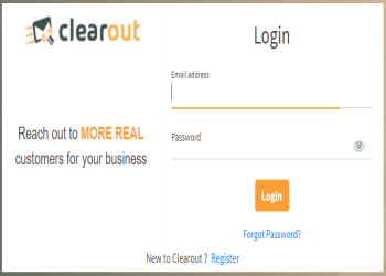 Sign-in with registered email address.