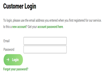 Sign-in with registered email address.