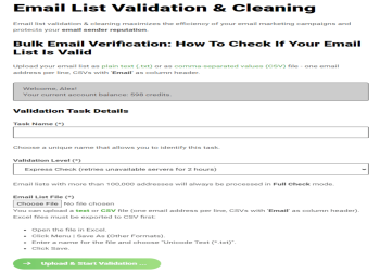 Upload files in acceptable formats.